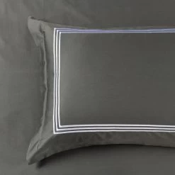 Ritz 1000TC Embroidered Charcoal Quilt Cover Set 11 Ritz 1000TC Embroidered Charcoal Quilt Cover Set -Bedding Specialty Shop 1000TC QCS CHARCOAL 4