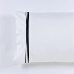 Ritz 1000 TC Embroidered Sheet Set Black