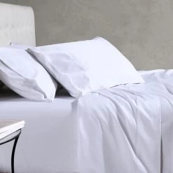 Soho 1000 Thread Count Cotton Sheet Set White -Bedding Specialty Shop 1000TC WHITE 1