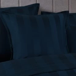 Bespoke 1200TC Quilt Cover Set Navy -Bedding Specialty Shop 10576 2