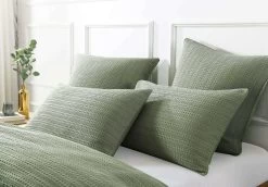 Jax Chunky Waffle Shadow Quilt Cover Set 6 Jax Chunky Waffle Shadow Quilt Cover Set -Bedding Specialty Shop 10663 2