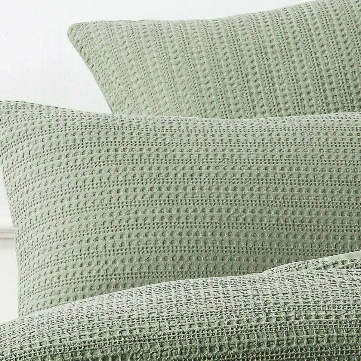 Jax Chunky Waffle Shadow Quilt Cover Set 4 Jax Chunky Waffle Shadow Quilt Cover Set - Image 4