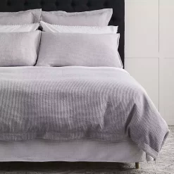 Flemish Quilt Cover - Dove