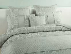 Gianna Grey Quilt Cover Set 8 Gianna Grey Quilt Cover Set -Bedding Specialty Shop 30878 2