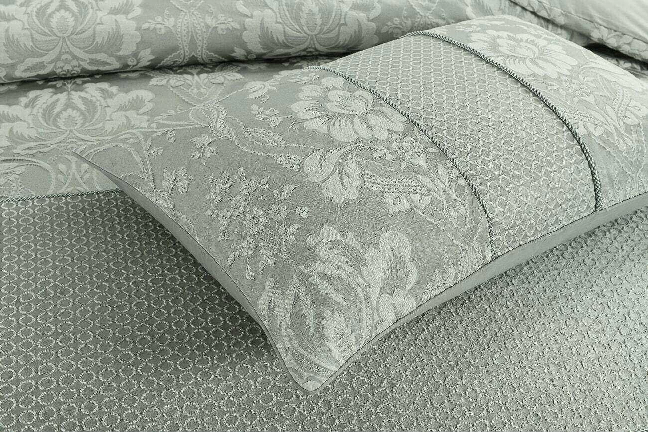 Gianna Grey Quilt Cover Set 4 Gianna Grey Quilt Cover Set - Image 4