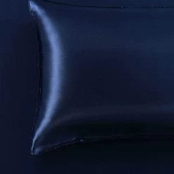 Satin Quilt Cover Set Navy -Bedding Specialty Shop 30949 2