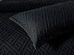 Amalfi Black Quilt Cover Set -Bedding Specialty Shop 30966 2