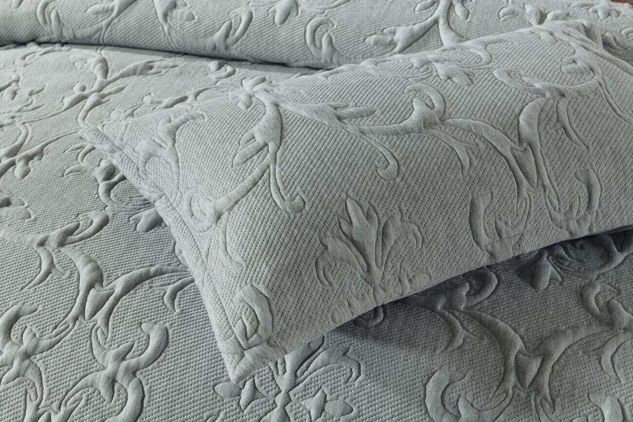 Rachele Grey Quilt Cover Set 3 Rachele Grey Quilt Cover Set - Image 3