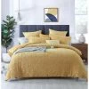 Oslo Mustard Quilt Cover Set