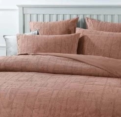 Oslo Rust Quilt Cover Set -Bedding Specialty Shop 31534 2