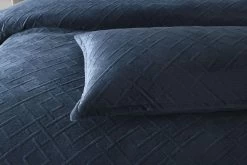 Kolt Quilt Cover Set Navy -Bedding Specialty Shop 31710 2
