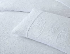 Montana Snow White Quilt Cover Set -Bedding Specialty Shop 31914 3