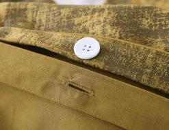 Boston Mustard Velvet Quilt Cover Set -Bedding Specialty Shop 32033 10