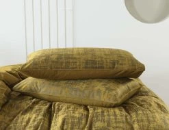 Boston Mustard Velvet Quilt Cover Set -Bedding Specialty Shop 32033 8