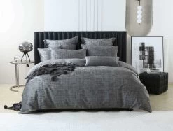 Boston Steel Velvet Quilt Cover Set -Bedding Specialty Shop 32034 1