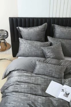 Boston Steel Velvet Quilt Cover Set -Bedding Specialty Shop 32034 5