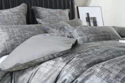 Boston Steel Velvet Quilt Cover Set -Bedding Specialty Shop 32034 6