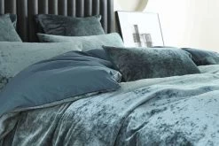 Cody Steel Velvet Quilt Cover Set -Bedding Specialty Shop 32035 6