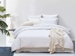Bamboo White Quilt Cover Set -Bedding Specialty Shop 32382 3