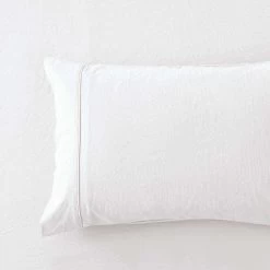 Stone Washed Quilt Cover Set White -Bedding Specialty Shop 32523 3