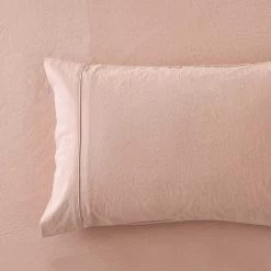 Stone Washed Quilt Cover Set Pink -Bedding Specialty Shop 32524 3