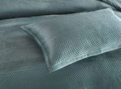 Emma Quilt Cover Set Forest Green -Bedding Specialty Shop 32595 3