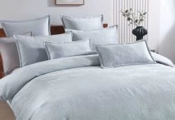 Emma Quilt Cover Grey -Bedding Specialty Shop 32599 2