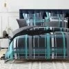 Clark Teal Quilt Cover Set
