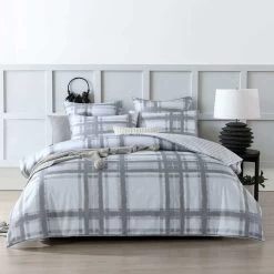 Maverick Grey Quilt Cover Set -Bedding Specialty Shop 32878 4