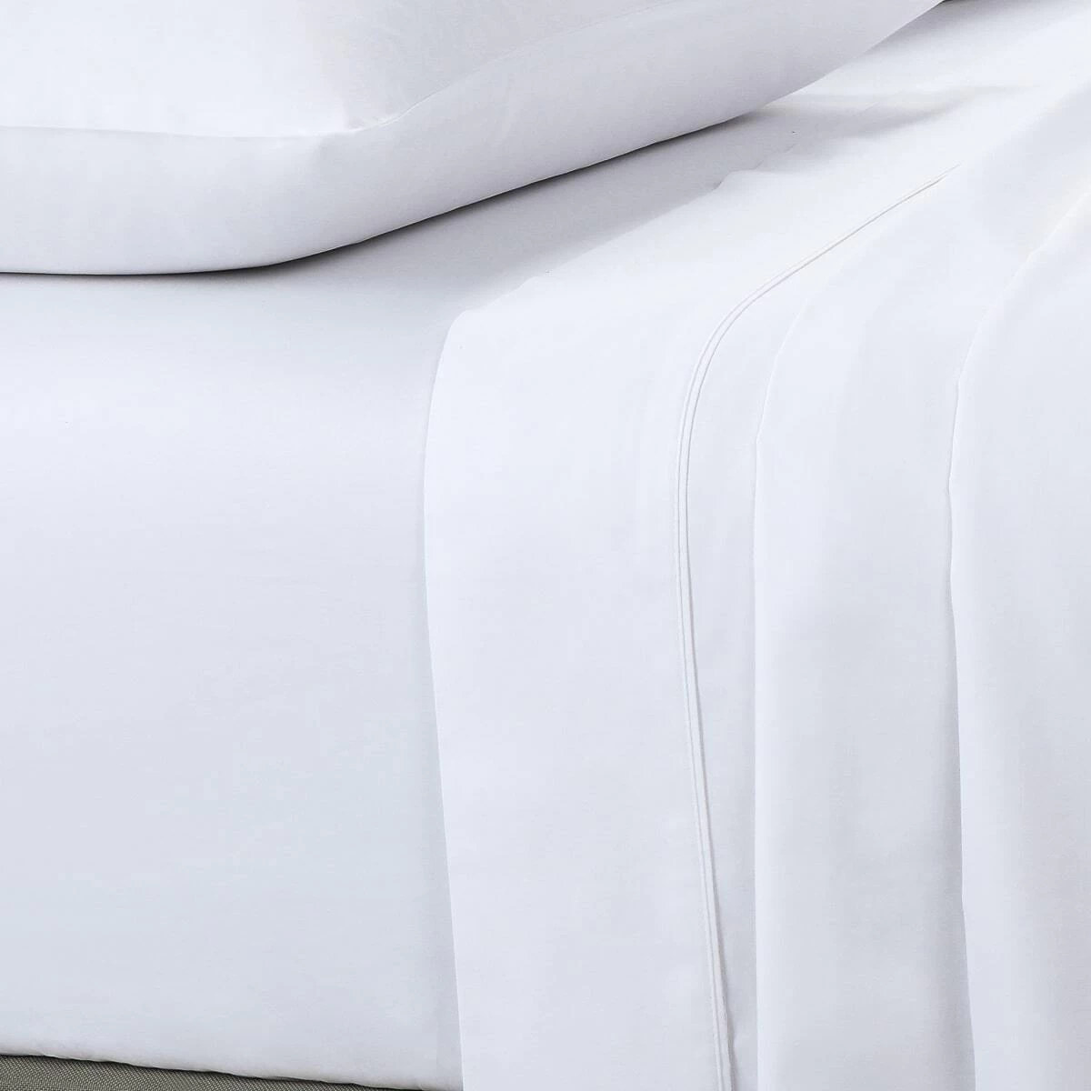 400 Thread Count Sheet Set White 3 400 Thread Count Sheet Set White - Image 3