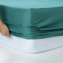 400TC 50cm Fitted Sheets Queen Bed Extra Depth -Bedding Specialty Shop 400 QB mega fitted 4