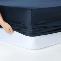 400TC 50cm Fitted Sheets Queen Bed Extra Depth -Bedding Specialty Shop 400 QB mega fitted 5