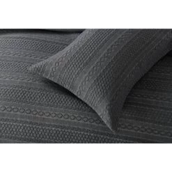 Bedding Specialty Shop -Bedding Specialty Shop IVY CHARCOAL QCS