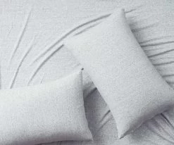 Jersey Fitted Sheet Grey 5 Jersey Fitted Sheet Grey -Bedding Specialty Shop JERSEY FITTED GREY 1