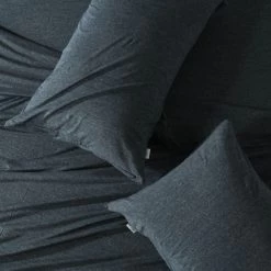 Jersey Quilt Cover Set Indigo Navy -Bedding Specialty Shop JERSEY QCS INDIGONAVY 3