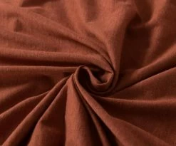 Jersey Quilt Cover Set Rust 10 Jersey Quilt Cover Set Rust -Bedding Specialty Shop JERSEY QCS RUST 3